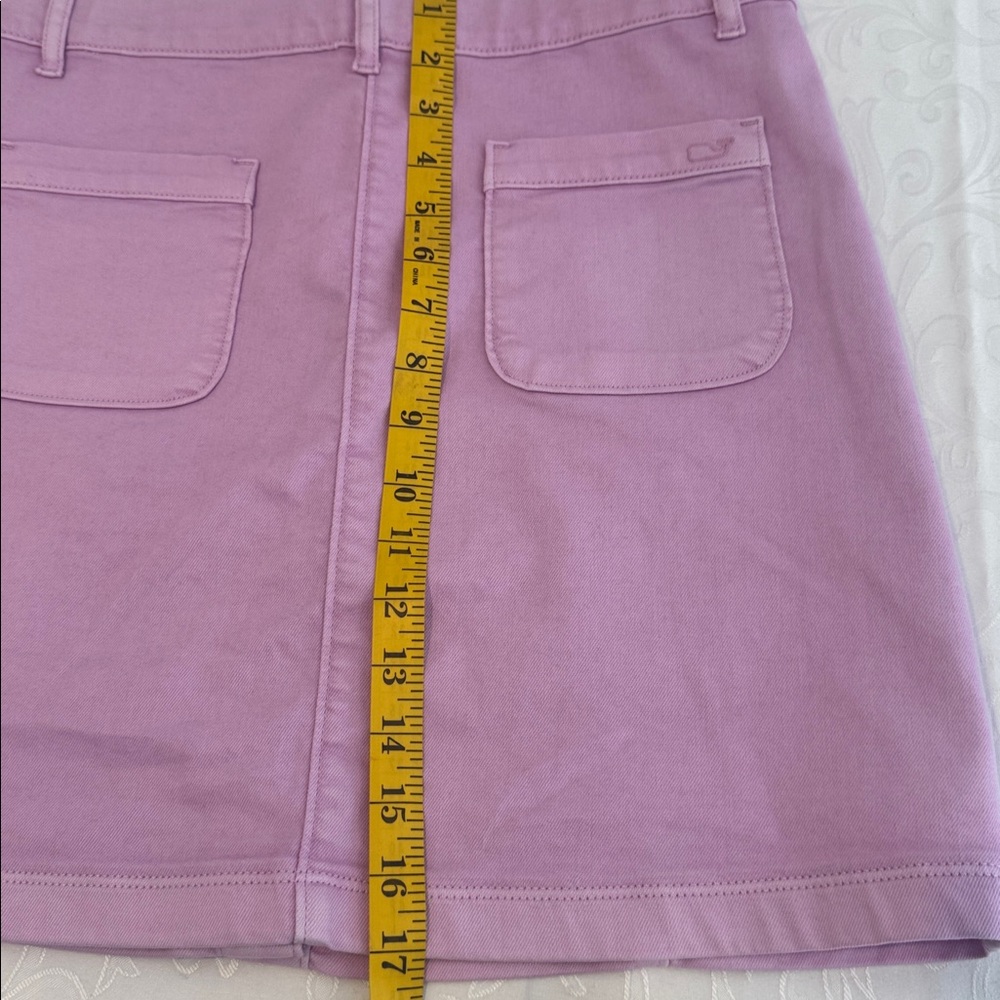 Vineyard Vines Button-Down Mini Skirt. Girls 16 - Picture 10 of 11